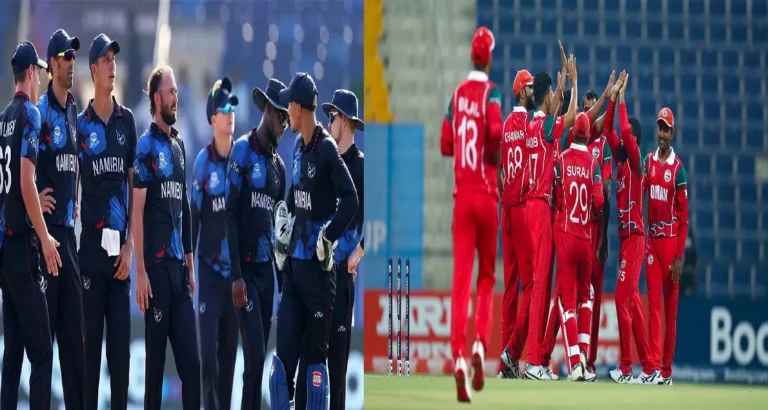 Oman National Cricket Team Vs Namibia National Cricket Team Match Scorecard