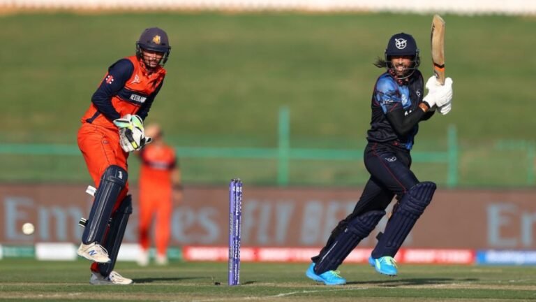 namibia national cricket team vs netherlands national cricket team timeline