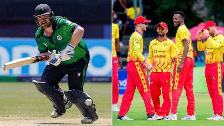 zimbabwe national cricket team vs ireland cricket team timeline
