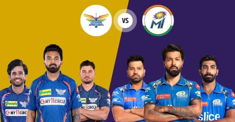 Lucknow Super Giants vs Mumbai Indians Timeline Lucknow Super Giants vs Mumbai Indians Timeline