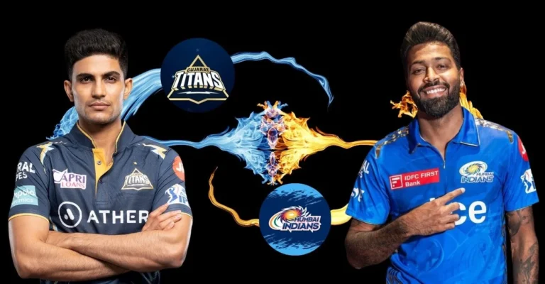 Mumbai Indians vs Gujarat Titans Timeline