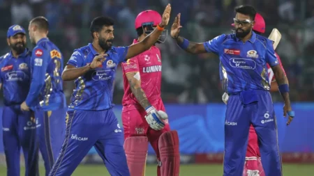Rajasthan Royals Vs Mumbai Indians Timeline